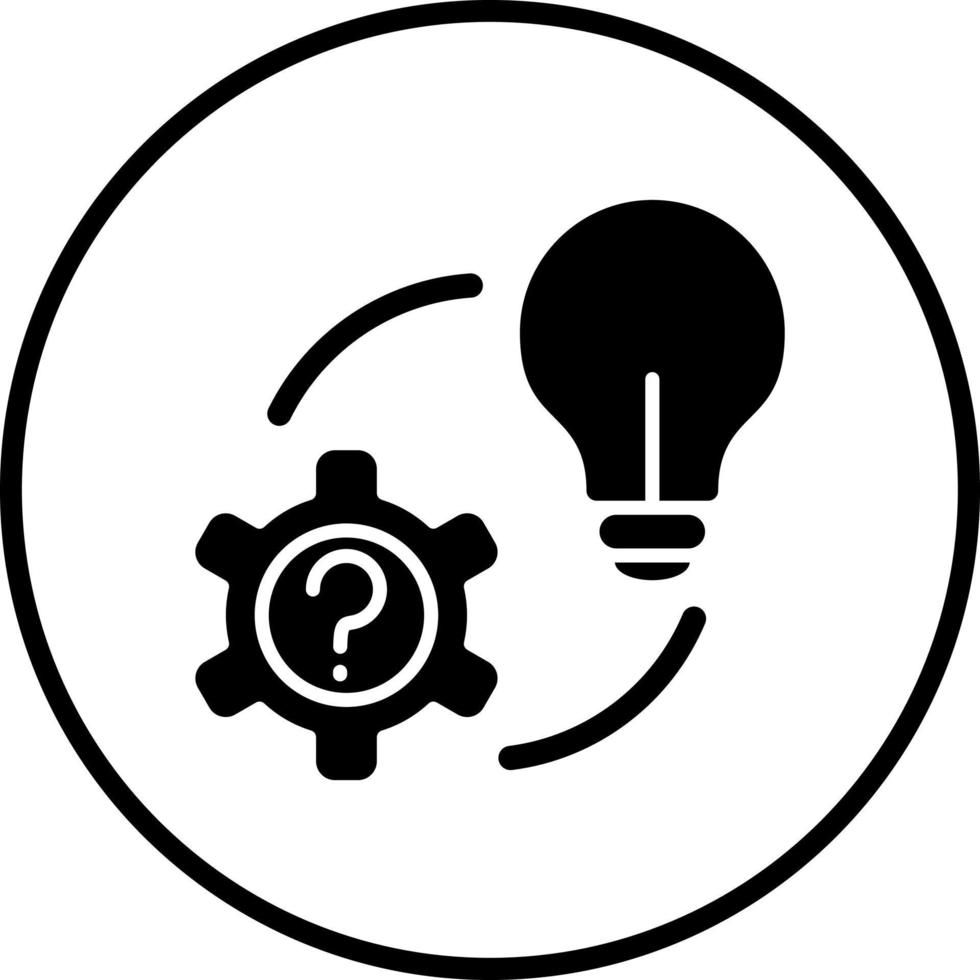 business-solution-icon-style-vector